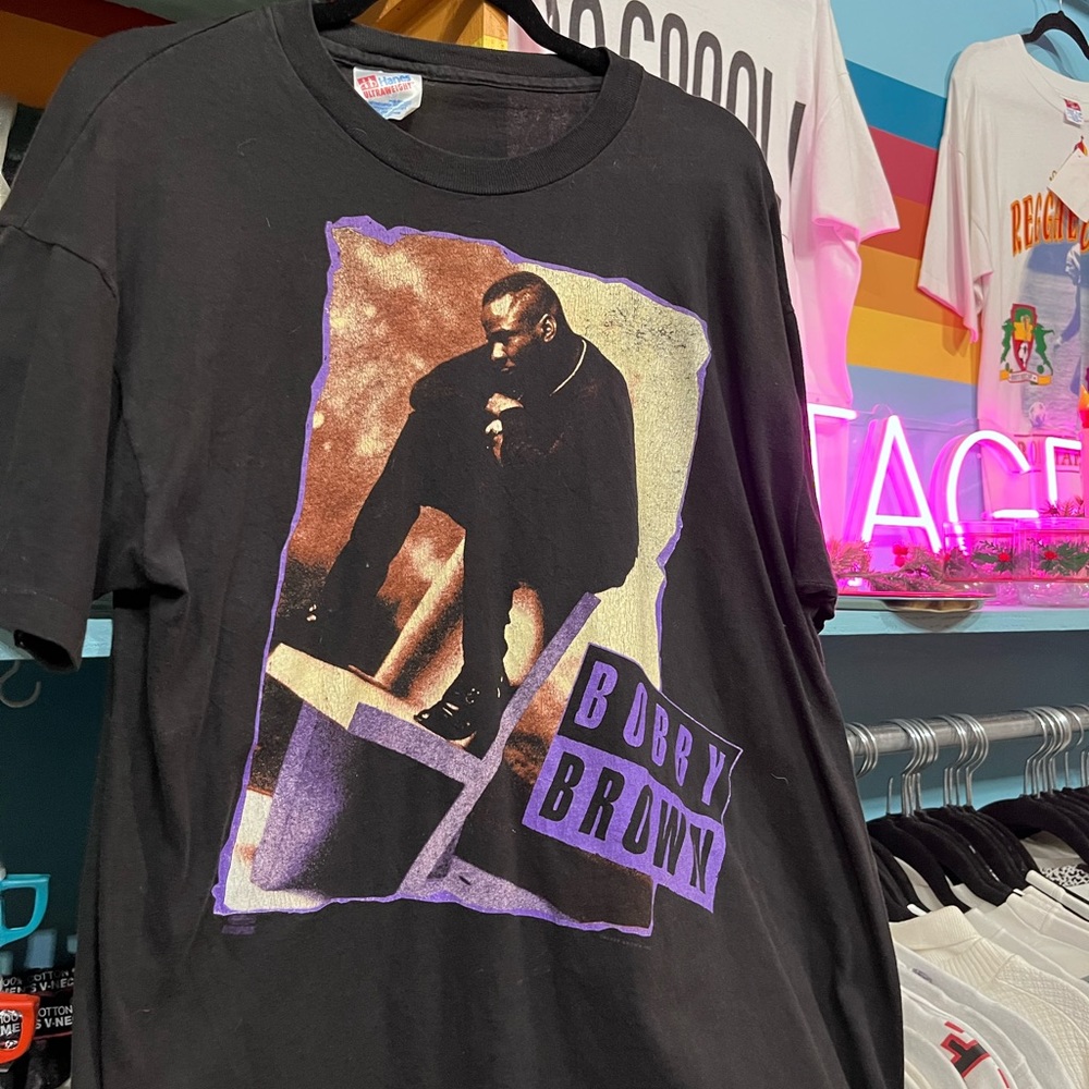 1993 Bobby Brown Humping Around Tour Shirt